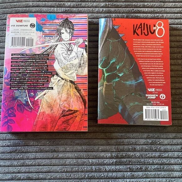 Kaiju No 8 and Hells Paradise 1 manga set - Picture 4 of 8